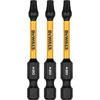 3-Piece FLEXTORQ&reg; Impact Screwdriving Bits, Torx, T-20, 1/4" Drive Brunswick Fyr & Safety