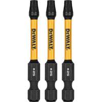 3-Piece FLEXTORQ&reg; Impact Screwdriving Bits, Torx, T-25, 1/4" Drive Brunswick Fyr & Safety