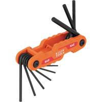 Compact Folding Hex Key Set, 9 Pcs., Imperial Brunswick Fyr & Safety
