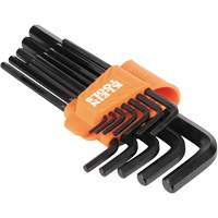 L-Style Long Hex Key Set, 12 Pcs., Imperial Brunswick Fyr & Safety