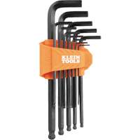 L-Style Ball-End Hex Key Wrench Set, 12 Pcs., Imperial UAX559 | Brunswick Fyr & Safety