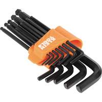 L-Style Ball-End Hex Key Wrench Set, 12 Pcs., Imperial Brunswick Fyr & Safety
