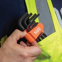 L-Style Long Ball-End Hex Key Set, 10 Pcs., Metric Brunswick Fyr & Safety
