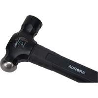 Marteau &agrave; panne ronde, Poids de la t&ecirc;te 24 oz, Face Ordinaire, Prise Fibre de verre Brunswick Fyr & Safety