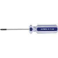 Blue Transparent Striped Philips Screwdriver, #0, Plastic Handle Brunswick Fyr & Safety