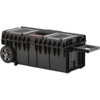 Arx Long Rolling Tool Chest, 31-1/5" x 15-1/5" x 12-7/10", Black Brunswick Fyr & Safety