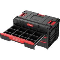 Arx&reg; 3-Drawer Toolbox, 23-1/10" x 15" x 13-2/5", Black Brunswick Fyr & Safety