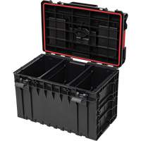 Arx Large Toolbox, 23" x 15-1/5" x 16-1/2", Black Brunswick Fyr & Safety