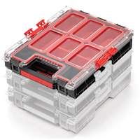 Arx Medium Organizer with Bins, 10-3/10" x 14-3/10" x 3", Black Brunswick Fyr & Safety