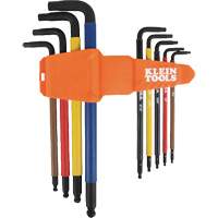 Colour-Coded Extra-Long L Style Hex Key Caddy Set, 9 Pcs., Imperial Brunswick Fyr & Safety