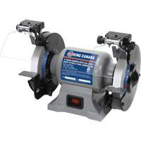 Bench Grinder with LED Lights, 6" Wheel Diameter, 3450 RPM Brunswick Fyr & Safety