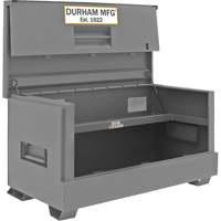 Coffre de style piano pour le chantier de 31,9 pi3, 60-1/2" la x 34" p x 34-7/16" h, Gris Brunswick Fyr & Safety