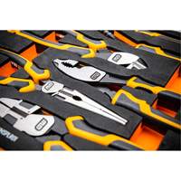 PITBULL Cushion Grip Pliers Set in Foam Storage Tray, 5 Pieces Brunswick Fyr & Safety