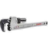 Cl&eacute; &agrave; tuyau &agrave; m&acirc;choires K9, Cap des m&acirc;choires 2-3/8", Longueur 14", Fini Rev&ecirc;tement en poudre, Prise Non-ergonomique Brunswick Fyr & Safety