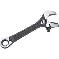 11-Piece Pass-Thru X6 Adjustable Wrench & Spline Socket Set, 13" L, 2-27/50" Max Width, Black Phosphate Brunswick Fyr & Safety