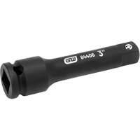 Jeu de rallonges &agrave; chocs, Prise de 3/8", Fini Phosphate de mangan&egrave;se, 4 Mcx Brunswick Fyr & Safety