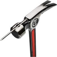 Steel Milled-Face Framing Hammer, 22 oz., Solid Steel Handle, 16" L Brunswick Fyr & Safety