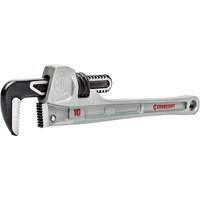 Cl&eacute; pour tuyau &agrave; m&acirc;choires &eacute;troite, Cap des m&acirc;choires 1-9/10", Longueur 10", Fini Rev&ecirc;tement en poudre, Prise Aucune Brunswick Fyr & Safety