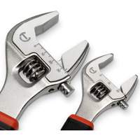 Quick-Fit-Jaw Adjustable Wrench Set, Adjustable, 2 Pieces, Imperial and Metric Brunswick Fyr & Safety