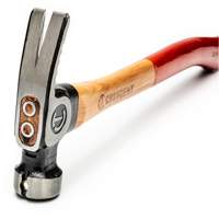 Milled-Face Framing Hammer, 22 oz., Wood Handle, 18" L Brunswick Fyr & Safety