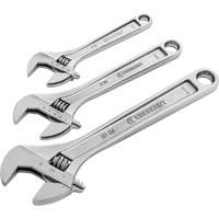 Wrench Set, Adjustable, 3 Pieces, Imperial and Metric Brunswick Fyr & Safety