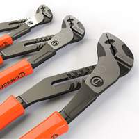 Jeu de pinces bouvet&eacute;es avec manche tremp&eacute; et m&acirc;choire droite Z2 K9, 3 Morceaux Brunswick Fyr & Safety