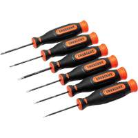 Diamond Tip Precision Screwdriver Set, 6 Brunswick Fyr & Safety