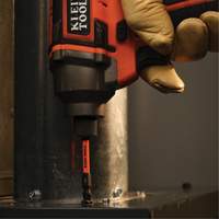 15-in-1 Ratcheting Impact-Rated Multi-Bit Torsion Zone Screwdriver, 9-1/2" L, Cushion Grip Handle Brunswick Fyr & Safety