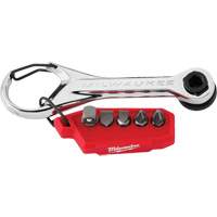 7-in-1 Multi-Bit Mini Ratchet, 5/16"/1/4" Drive, Plain Handle Brunswick Fyr & Safety