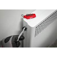 7-in-1 Multi-Bit Mini Ratchet, 5/16"/1/4" Drive, Plain Handle Brunswick Fyr & Safety