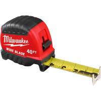 Wide Blade Tape Measure, 1-3/8" x 40' Brunswick Fyr & Safety