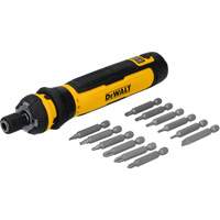 14-Piece Cordless Screwdriver Set with FLEXDRIVE Control, 4 V, 44 in-lbs/5 Nm Max. Torque Brunswick Fyr & Safety