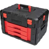 1/4", 3/8" & 1/2" Mechanics Hand Tool Set with 3-Drawer Storage Case Brunswick Fyr & Safety