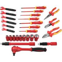 Insulated Tool Set, 1000 V, 28 Pcs Brunswick Fyr & Safety