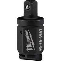 Adaptateur d'enclume pour cl&eacute; &agrave; rochet polygonale INSIDER, Prise 1/4", Douille 1/4", 0,55" lo, Sph&eacute;rique Brunswick Fyr & Safety