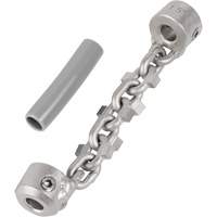 1-1/4" - 1-1/2" Standard Chain Knocker for 1/4" Chain Snake Cable Brunswick Fyr & Safety