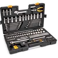 1/4" & 3/8" Drive 72-Tooth, 6-Point Professional Tool Set Brunswick Fyr & Safety