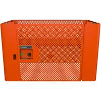 RAILWORKS Mesh Security Panel Single Door Lockable Storage Brunswick Fyr & Safety