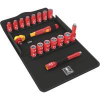 Jeu de cliquets isolants Zyklop 8100 SB VDE 1, 7 Mcx, Prise de 3/8" Brunswick Fyr & Safety