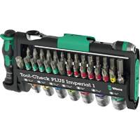 Ensemble d'outils en mesures imp&eacute;riales 1 Tool-Check PLUS, 39 Mcx, Prise de 1/4" Brunswick Fyr & Safety