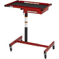 JUHT-220S Adjustable-Height Under-Hood Tool Tray, 1 Drawers, 19-7/8" L x 28-3/4" W x 47-3/4" H, Black/Red Brunswick Fyr & Safety
