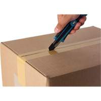Couteau professionnel de 18 mm, Acier inoxydable, Robuste, Prise en Caoutchouc Brunswick Fyr & Safety