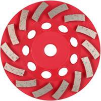 DIAMOND MAX Turbo 14-Segment Diamond Cup Wheel Brunswick Fyr & Safety