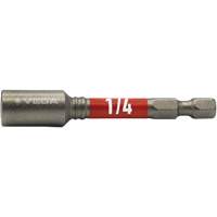 Impactech&reg; Nut Driver, 1/4" Tip, 1/4" Drive, 2-9/16" L, Magnetic Brunswick Fyr & Safety