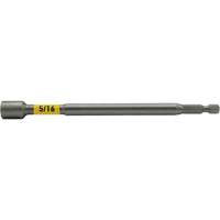 Impactech&reg; Nut Driver, 5/16" Tip, 1/4" Drive, 6" L, Magnetic Brunswick Fyr & Safety