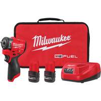 M12 FUEL Subcompact Impact Wrench with Friction Ring Kit, 12 V, 3/8" Socket Brunswick Fyr & Safety
