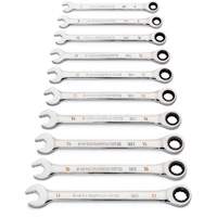 90-Tooth 12 Point Wrench Set, Ratcheting Combination, 12 Pieces, Metric Brunswick Fyr & Safety