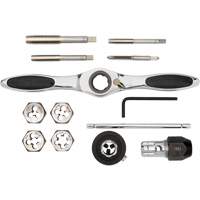 SAE Ratcheting Tap & Die Set, 13 Pieces Brunswick Fyr & Safety