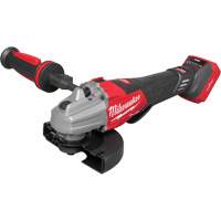 FUEL Dual Trigger Braking Grinder with Paddle Switch & ONE KEY, 6"/4-1/2" Wheel, 18 V Brunswick Fyr & Safety