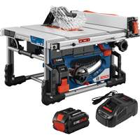 PROFACTOR 18V 8-1/4 In. Portable Table Saw Kit, 18 V, 5500 RPM Brunswick Fyr & Safety